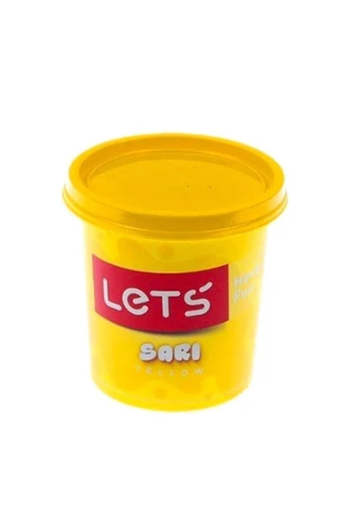 LET'S HAVE FUN TEK RENK OYUN HAMURU NEON SARI 150 gram ürün görseli 1