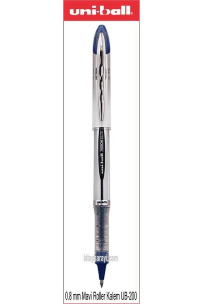 UNİ-BALL Uniball Vision Elite 0.8 Mm Mavi Roller Kalem Ub-200 ürün görseli 1