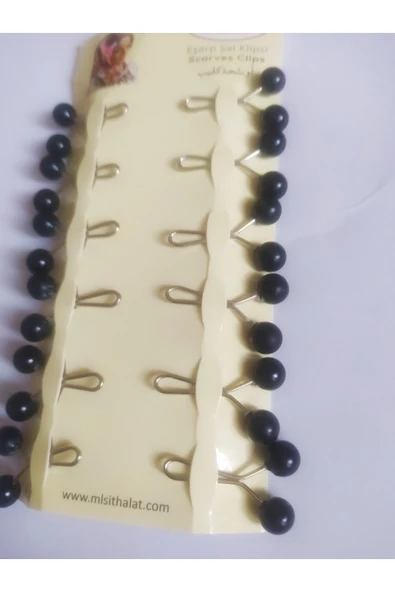 Kampüs Kırtasiyem Başörtüsü Türban Iğne Şal, Eşarp Kıskaç Klips Şal Eşarp Klipsi Şal, Eşarp Başörtüsü Türban Iğne ürün görseli 1