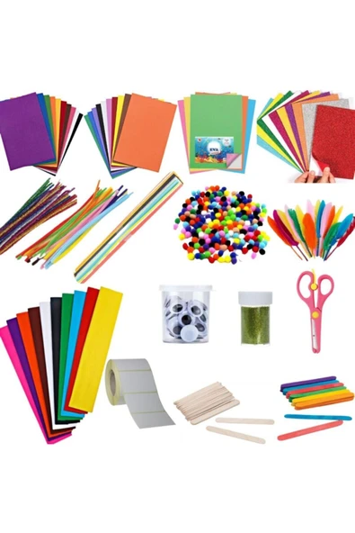 Kampüs Kırtasiyem Anaokulu Etkinlik Seti, Kırtasiye Seti - Resim 2