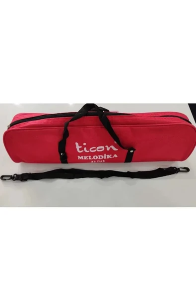 Ticon Temat Melodika 32 Tuşlu Çantalı Kırmızı ürün görseli 1