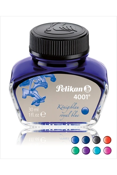 Pelikan Germany Dolma Kalem Mürekkebi 30 ml Yeşil Dark Green Dolma Kalem Mürekkebi - Resim 5