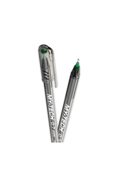 Pensan My-tech Iğne Uçlu Tükenmez Kalem 0,7mm Yeşil 25'li Kutu - Resim 2