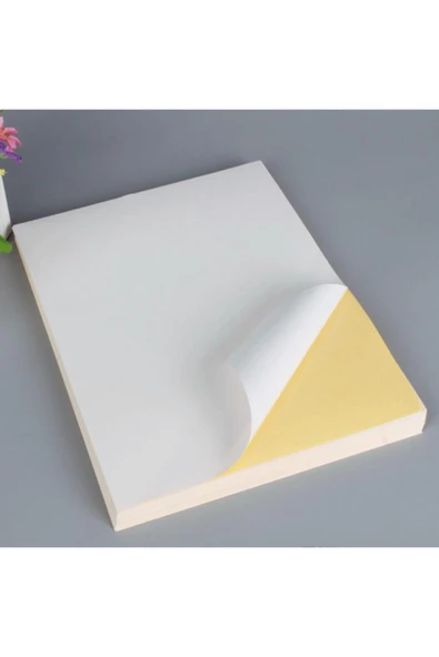 Kampus Kırtasiyem Kendinden Yapışkanlı A4 Lazer Etiket 100 Adet ürün görseli 1