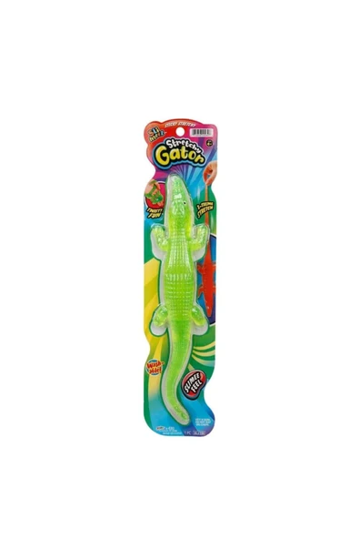 Sunman Dev Kertenkele Streç Yumuşak Esneyen Uzayabilen Kertenkele Büyük Boy Stretchy Lizard Yeşil 33 Cm ürün görseli 1