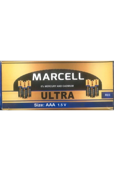 marcell Alkalin Aaa Ince Kalem Pil 4'lü Raf Ömrü 5 Yıl - Resim 2