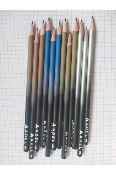 Adel Mash Kurşun Kalem HB 12 Adet ürün görseli 1