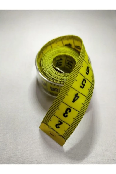 Kampus Kırtasiyem Sarı Renk Kutulu Mezura 150cm – Cetvel ürün görseli 1