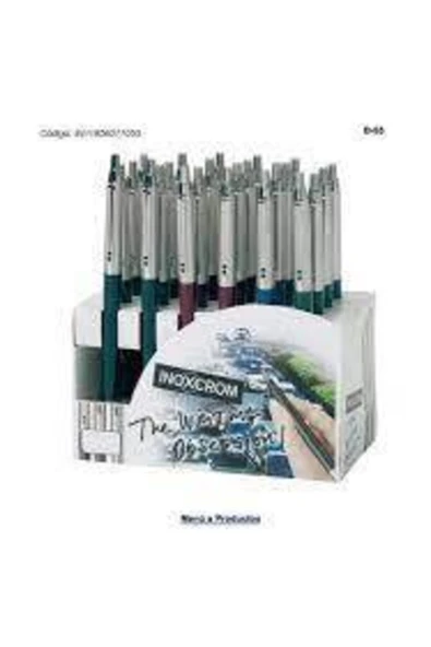 İnoxcrom Inoxcrom Tükenmez Kalem Yarım Krom 77 ürün görseli 1