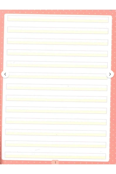 Mavi Boncuk 1.Sınıf Klavuz Çizgili Yazı Defteri - Güzel Yazı Defteri / YENİİİİ Maarif Modeli - 3 ADET - Resim 2