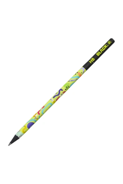 Adel Blackline Mozaik Yuvarlak HB Kurşun Kalem 12 Adet - Resim 2