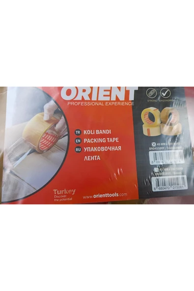 Kampus Kırtasiyem 6 adet Koli Bandı(45 MM*100 M) - Resim 3