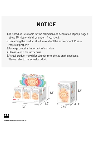 Kampus Kırtasiyem Labubu karma Kapalı Paket - Resim 7