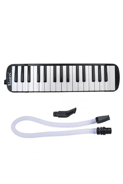 Ticon Temat 32 Tuşlu Bez Çanta Melodika Siyah - Resim 2