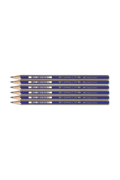 Faber Castell 1221 Dereceli Resim Kalemi 2b 6 Lı Paket ürün görseli 1