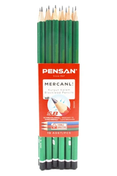 Pensan Hb Mercanlı Kurşun Kalem 144 Adet - Resim 5