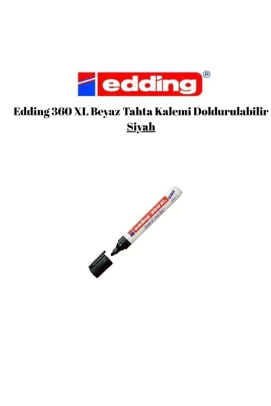 Edding EDDİNG 360 XL TAHTA KALEMİ SİYAH ürün görseli 1