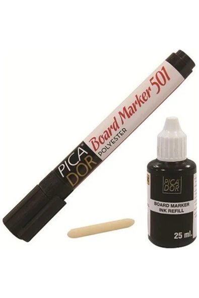 Picador Beyaz Tahta Kalemi (set 501) Renk - Siyah Pıcador 501 ürün görseli 1