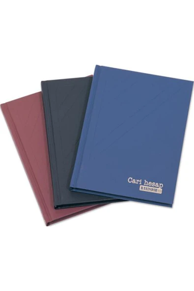 Bayındır Elma Baım 17x24 Cari Hesap Defteri 240 Yp Dik ürün görseli 1