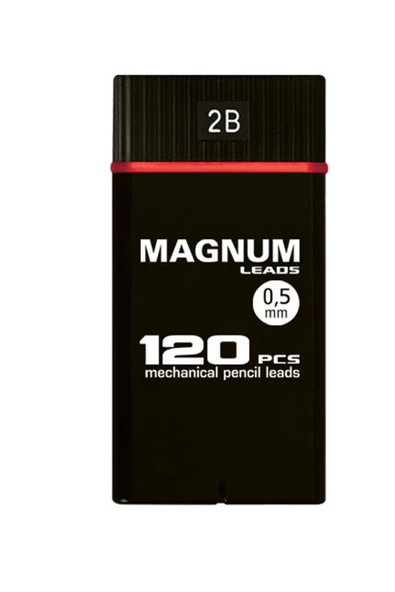MAGNUM 0.5 Mm Versatil Kalem Ucu 2b Min 120'li 60 Mm 2 Adet ürün görseli 1