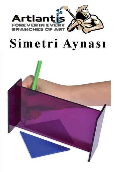 Gülpaş Kırtasiye Simetri Aynası 1 Adet Ayna Yansıma Matematik Sınıf Ders Materyali ürün görseli 1