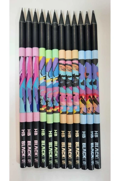 Adel PASTEL KURŞUN KALEM HB 12 Lİ - Resim 3