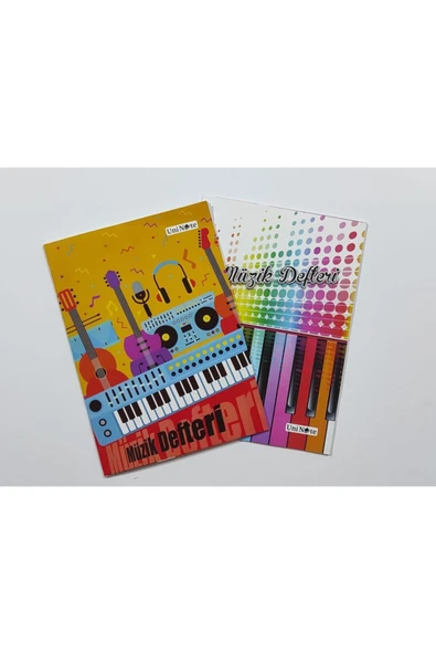 Çınar Müzik Defteri 30 Yaprak Karton Kapak 2 Adet ürün görseli 1