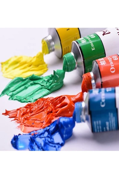 Marie's art Yağlı Boya 215 Lemon Yellow 12 Ml. Küçük Boy Tekli - Resim 3