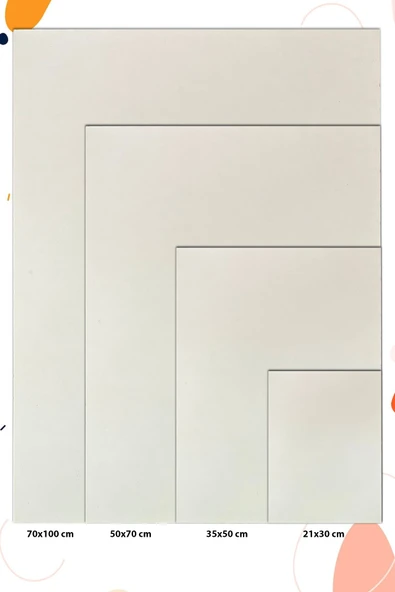 Gülpaş Resim Altlığı Mdf Duralit Çift Taraflı (70x100 Cm) 3mm Kalınlık - Resim 4