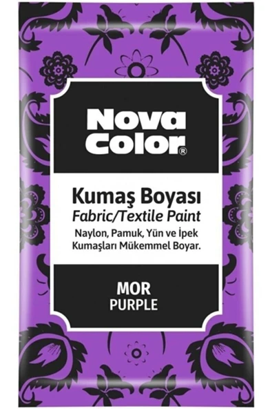 Nova Color Toz Kumaş Boyası 12 gr ürün görseli 1