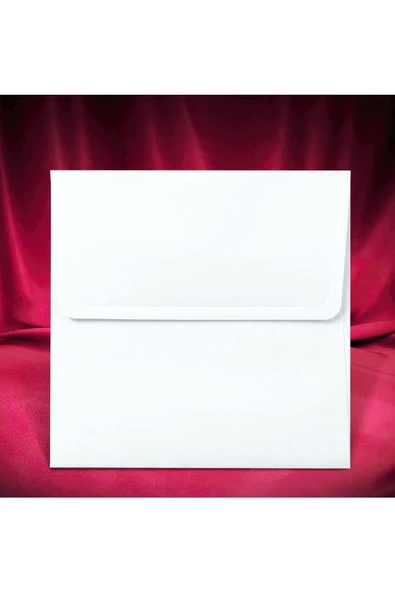 Yener Fotokopi Ile Baskıya Uygun 160 Gr.13*18 Cm Davetiye Zarfı Beyaz Papatya 1. Kalite 50 Adet - Resim 4