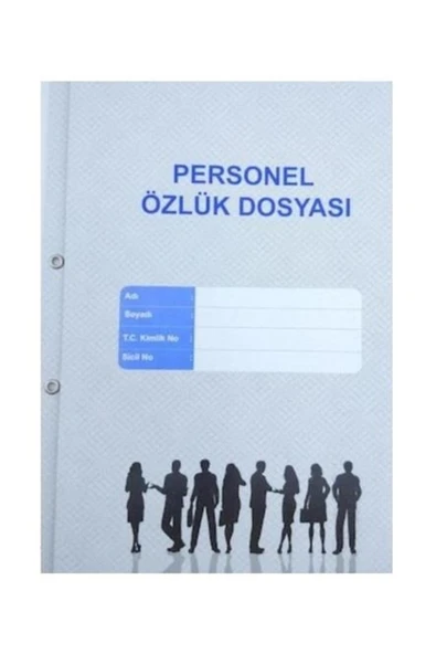 Gülpaş Kırtasiye Personel Özlük Dosyası Kapsüllü İşe Giriş İçin 10 Adet Personel Dosyası - Resim 2