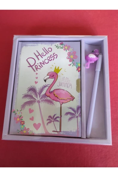 Mikro Şahin Kırtasiye Mor Hediyelik Kutulu Hatıra Defteri Ve Yanında Kalem Hediyeli Md-130 ürün görseli 1