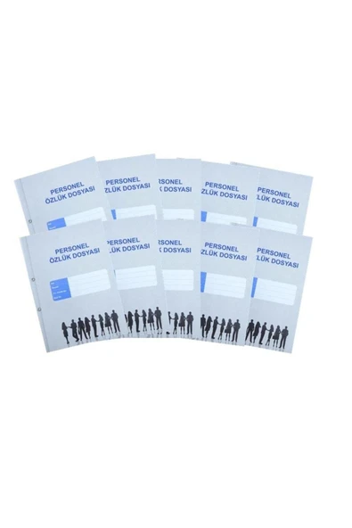 Gülpaş Kırtasiye Personel Özlük Dosyası Kapsüllü İşe Giriş İçin 10 Adet Personel Dosyası ürün görseli