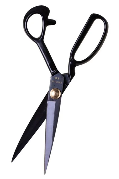 Kampus Kırtasiyem A-300 Büyük Boy 31 Cm Siyah Saplı Terzi Kumaş Kot Denim Makası - Resim 5