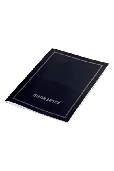 Gülpaş Kırtasiye Gelir Gider Işletme Defteri 21x30 40 Yaprak Plastik Kapaklı (118) ürün görseli 1