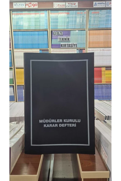 Gülpaş Kırtasiye Müdürler Kurulu Karar Defteri 40 Yaprak ürün görseli