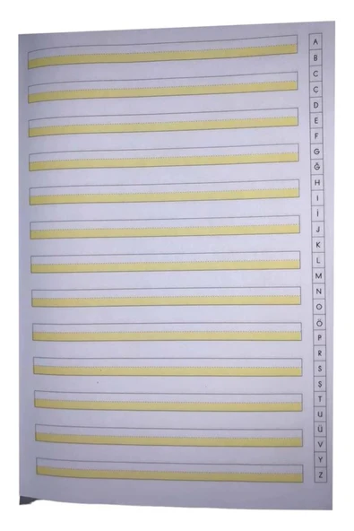 Gülpaş Kırtasiye Yeni Müfradat Güzel Yazı Defteri A4 19x27 cm 24 Yaprak 1 Adet Standart Kılavuz Çizgili Yazı Defteri - Resim 2