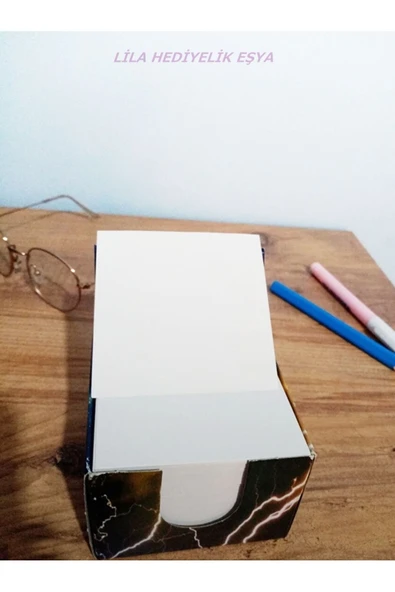 Kampus Kırtasiyem 1 Adet X 500 Yaprak Küp Not Kağıdı 8x8 Cm / Not Kağıdı / Küp Blok Not / 1x500 Yaprak Not Kağıdı - Resim 3