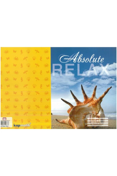 Yener A4 HAZIR KAĞIT DEFTER KABI . KENARI YAPIŞKAN BANTLI 5 Lİ PAKET - Resim 3