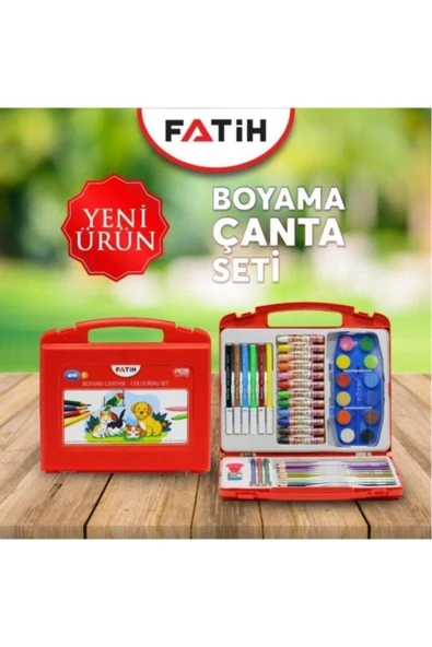 Fatih Kırtasiye Boyama Çantalı 47 Parça ürün görseli 1