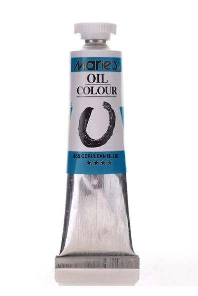 Marie's art Oil Colour Yağlı Boya 170ml 455 Cerulean Blue ürün görseli 1