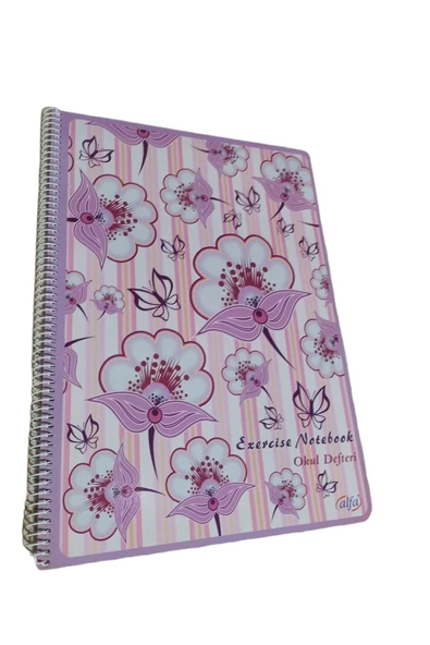 Kampus Kırtasiyem Alfa Defter. 72 Yaprak. A.4. Çizgili. Spralli ürün görseli 1