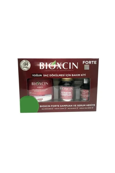 Bioxcin Forte Yoğun Saç Dökülmesi için Bakım Kiti ürün görseli 1