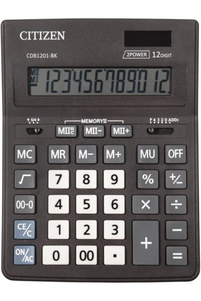 CİTİLINE Cdb-1201bk 12 Hane Hesap Mak. ürün görseli 1