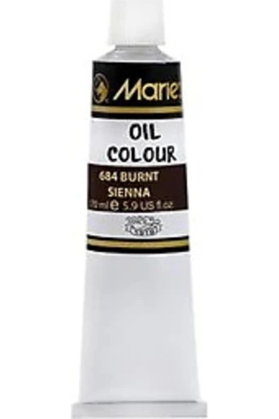 Marie's art Yağlı Boya 170 ml 684 Burnt Sienna  Mrmar0097 ürün görseli 1