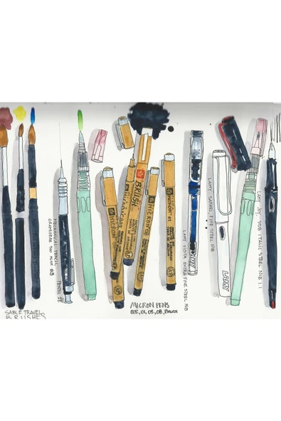 Kampus Kırtasiyem A6 Sketch Book Eskiz Defteri 100 Gr 100 Yaprak Üstten Tutkallı Koparılabilir. - Resim 5