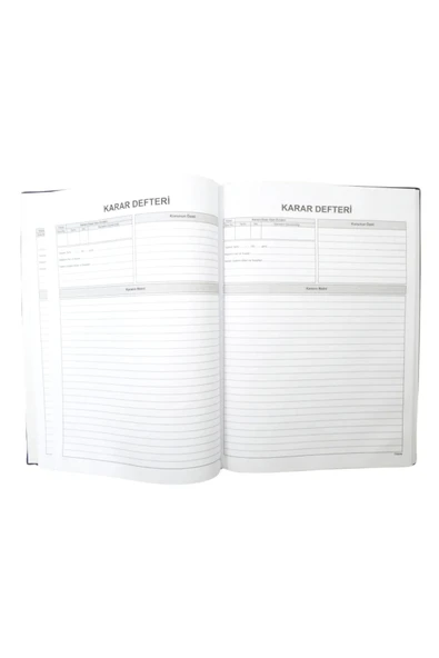 Gülpaş Kırtasiye Karar Defteri Suni Deri 100 Yp 25x35 514 - Resim 2