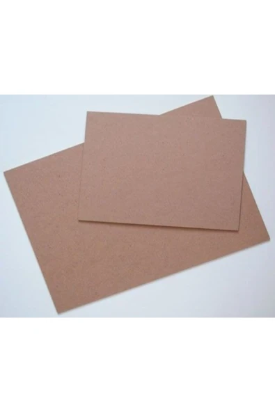 Kampus Kırtasiyem 10 Adet, Duralit, 20x30 Cm, Mdf, Ahşap Levha, 3 Mm, Resim Altlığı - Resim 5