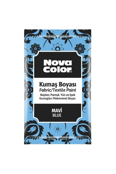 Nova Color Toz Kumaş Boyası 12 gr ürün görseli 1